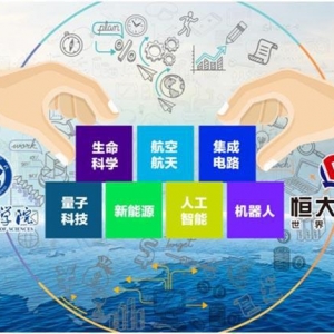 恒大高科技三部门同时成立推进新产业 刘永灼致辞