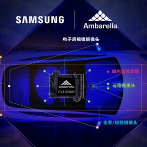 三星电子5纳米工艺由安霸应用于全新汽车AI域控制器芯片
