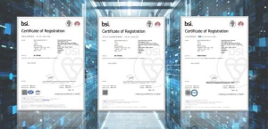 BSI为招商金科颁发ISO 27001:2022等ISO三大体系再认证证书