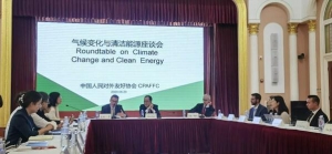 协鑫能科应邀参加2023中美商界首场气变交流