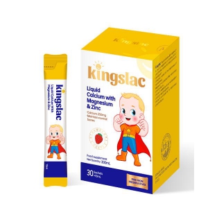 kingslac钙镁锌打破常规补钙思维，“高钙+益生元”组合横空出世