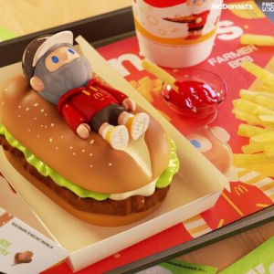 麦当劳板烧鸡腿堡全新升级，携手FARMER BOB打造美味与潮流跨界体验