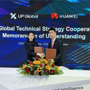 UP GLOBAL 与华为达成合作，共启全球金融科技璀璨新程