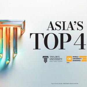 泰莱大学在2025年QS亚洲大学排名中上升至第36位