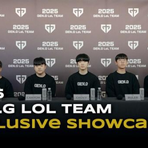 英雄联盟战队Gen.G举办线上发布会，全新阵容首次集体亮相