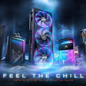 技嘉于 CES 2025 首度亮相升级散热设计与精实体积的 NVIDIA GeForce RTX 50 系列显卡