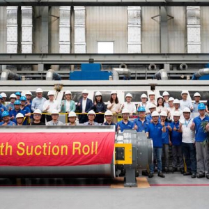 第300根真空辊！福伊特造纸本土制造再创里程碑