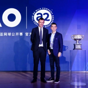 a2成为澳网120年历史上首家官方牛奶合作伙伴，共创大满贯健康体验