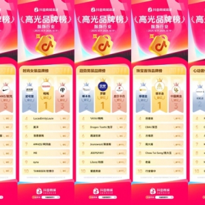 抖音电商发布双11高光品牌榜，16大细分行业领跑品牌揭晓