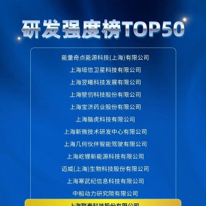 实力突围！联泰科技成功入围 2025上海硬核科技企业 TOP100！