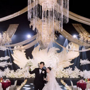 从冠军婚礼看婚宴用酒选择：长城五星成高端宴席常见身影