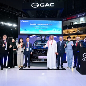 广汽旗下AION与HYPTEC两大新能源产品序列亮相利雅得车展，开启中东发展新篇章