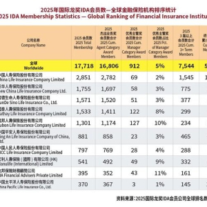 以世界级标准定义卓越----国际龙奖IDA引领世界金融保险业专业成长与永续发展