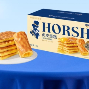 豪士推出虎皮蛋糕新品：以超52%鲜鸡蛋占比，回归本味烘焙