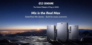Zendure征拓在欧洲推出SolarFlow Mix系列----三款家庭储能系统，统一平台，电费最高可省91%