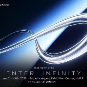 技嘉以"ENTER INFINITY"主题参展 COMPUTEX 2026 全面展现 AI 生态系与沉浸式电竞体验