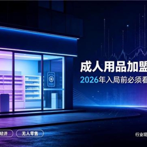 成人用品加盟哪家好？2026年入局前必须看清的行业真相
