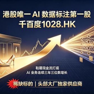 "数据标注第一股"千百度：卡位AI上游，打造港股稀缺科技标的